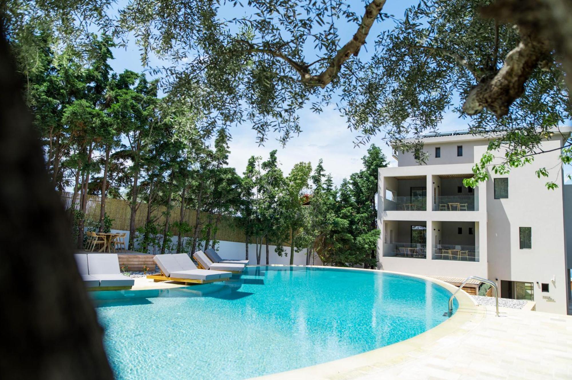 Alissachni Seaside Hotel Derveni Exterior foto