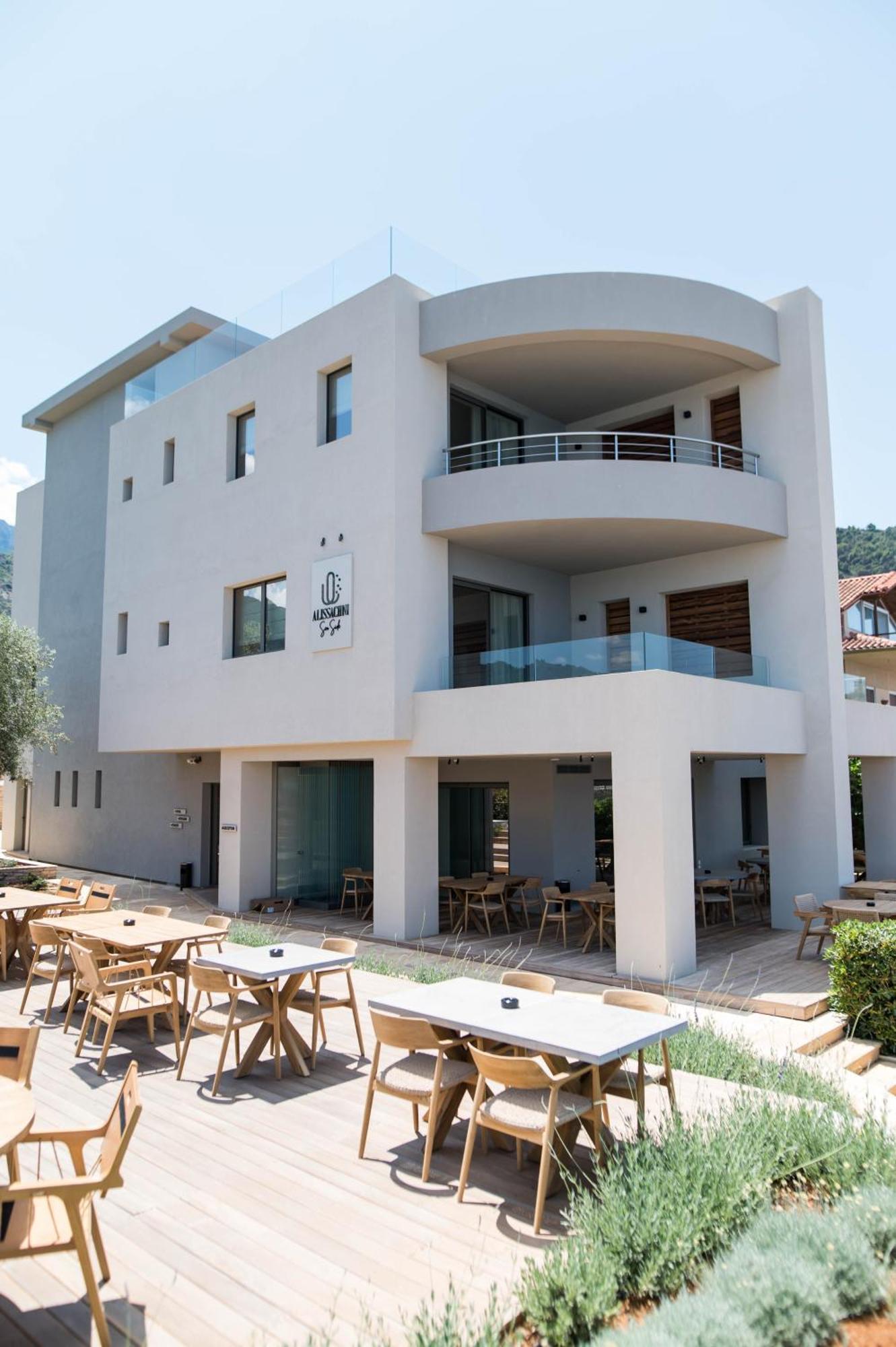 Alissachni Seaside Hotel Derveni Exterior foto